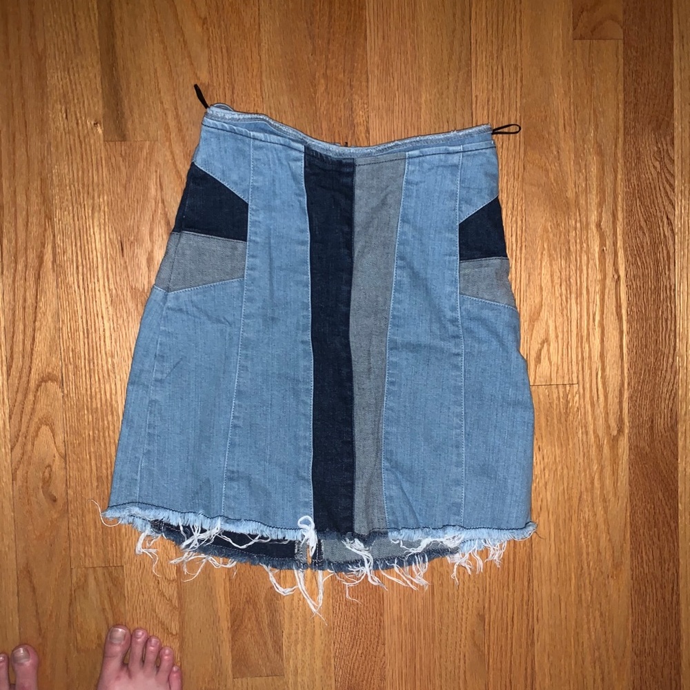 Jean skirt by Iorane